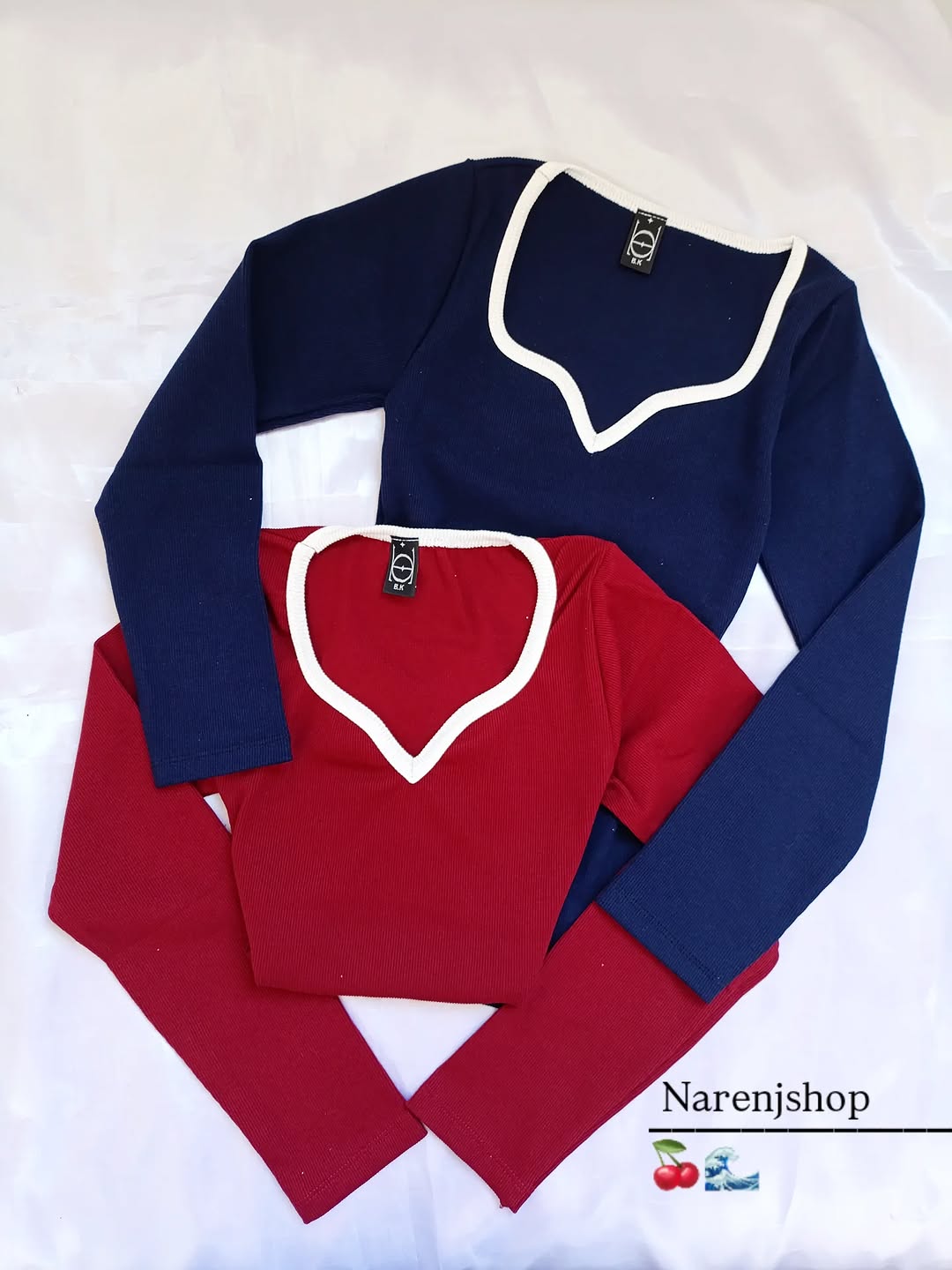 بلوز یقه دلبری